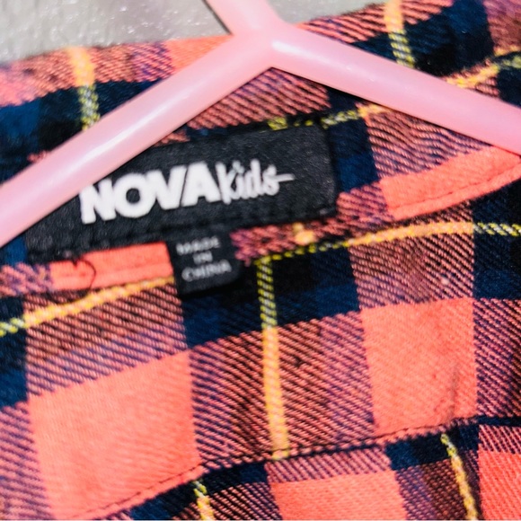 Fashion nova kids flannel crop top - Picture 5 of 5